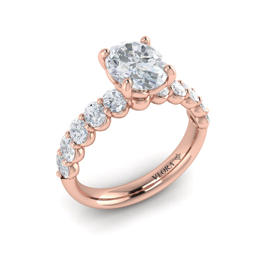 Eternal Oval Engagement Ring