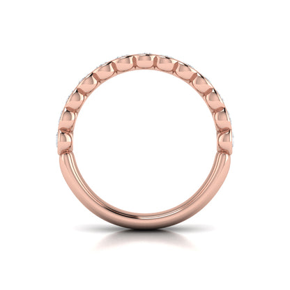 Matching Band to the Oval Accent Oval Diamond Engagement Ring