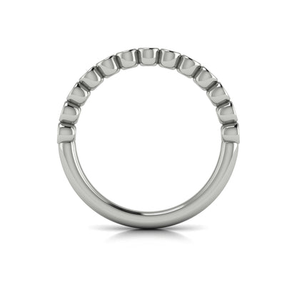 Bezel-Set Stackable Band