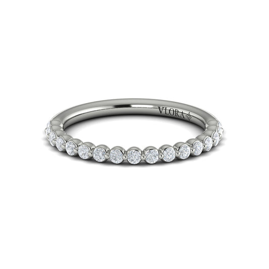 Diamond Round-Set Band