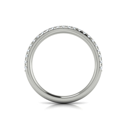 Matching band for Marquise Bezel Diamond Accent Ring