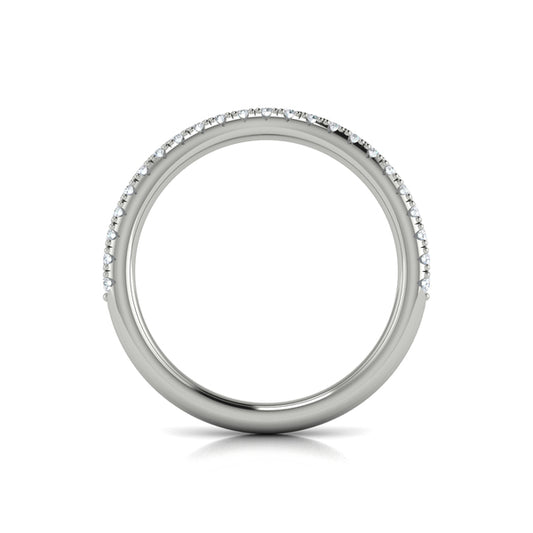 Matching band for Marquise Bezel Diamond Accent Ring
