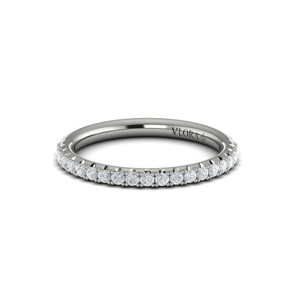 Scalloped Diamond Eternity Band
