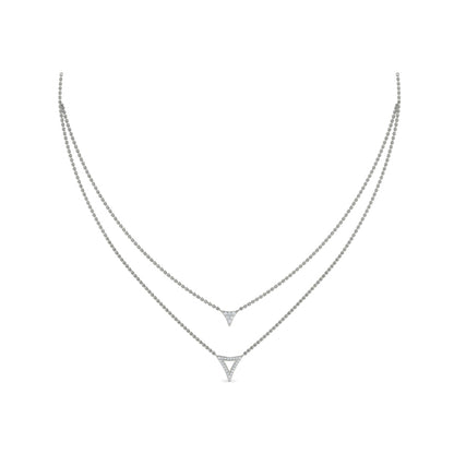 Diamond Necklace from MIRAVEL Collection in Platinum