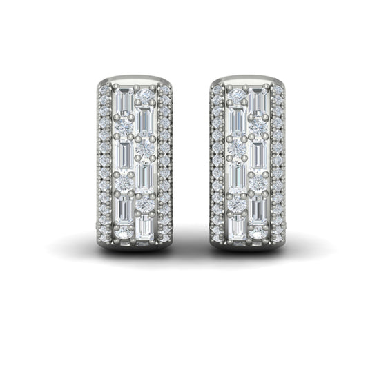 Diamond Earrings from KARINA Collection in Platinum