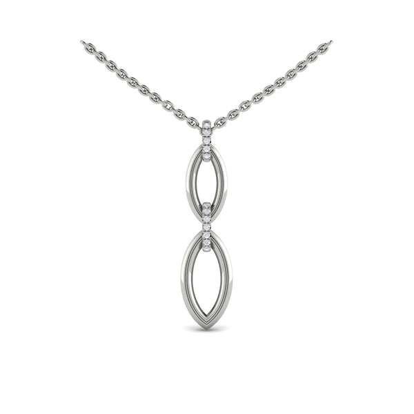 Double Drop Link Necklace