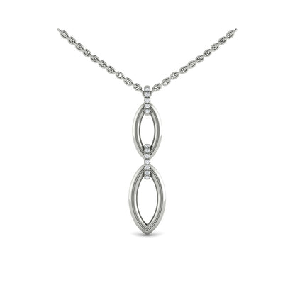 Double Drop Link Necklace