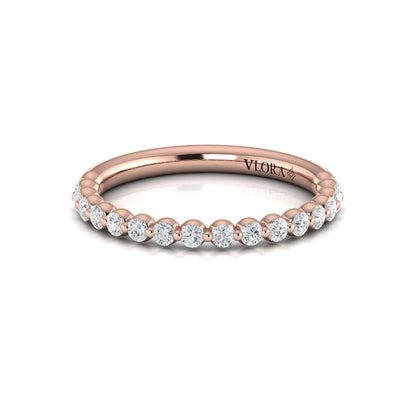 Matching Band for Floating Halo Round Engagement Ring