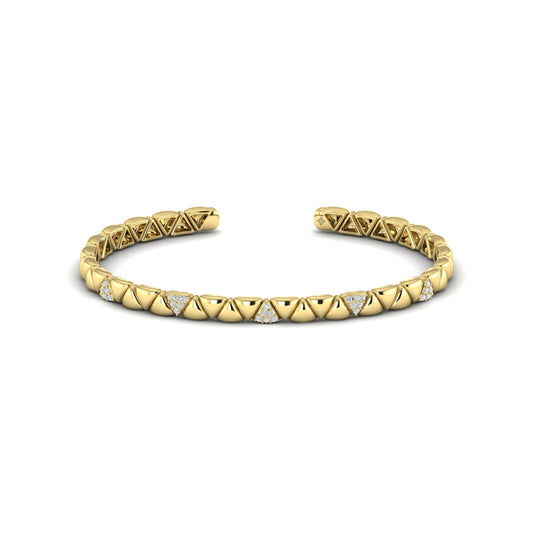 Diamond Trinity Bangle