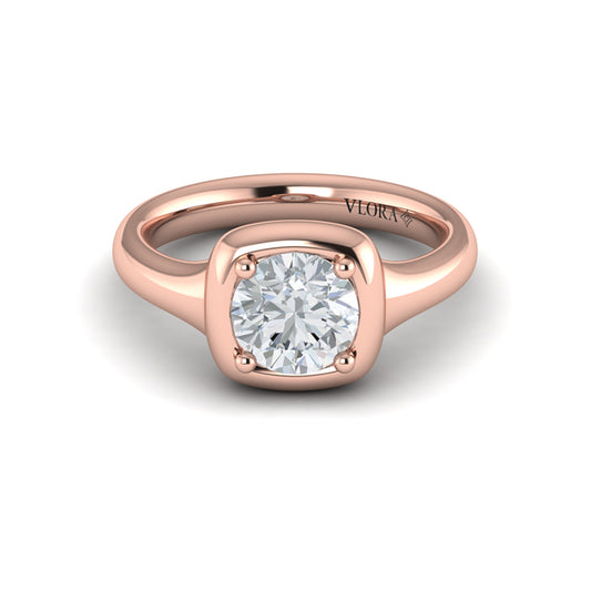 Bold Elegance Engagement Ring