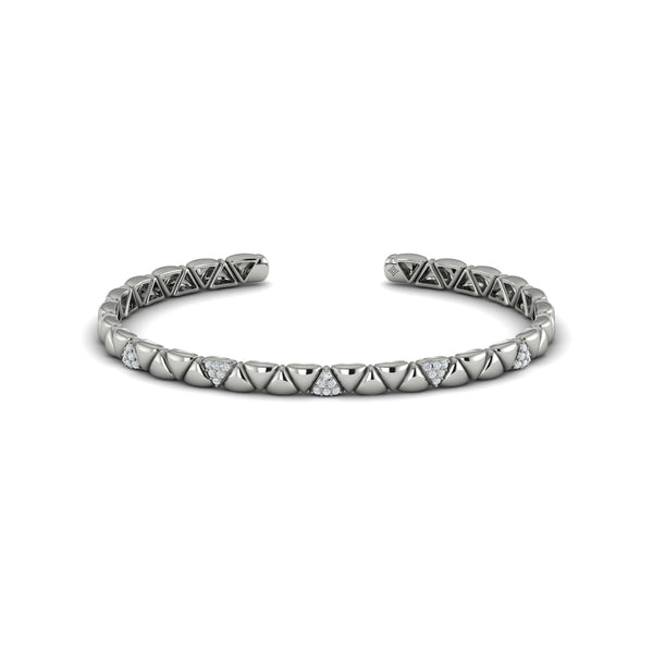 Diamond Trinity Bangle
