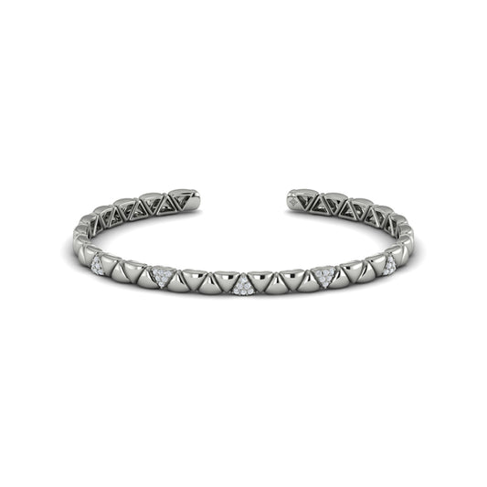 Diamond Trinity Bangle
