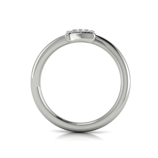 Diamond Trinity Wrap Ring