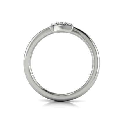 Diamond Ring from MIRAVEL Collection in Platinum