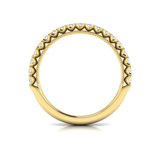 Matching Band for Timeless Pear Halo Engagement Ring