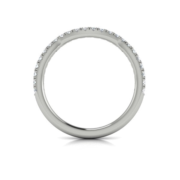 Matching Bands Wedding Band in Platinum by Vlora Bridal