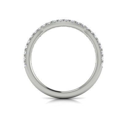 Matching Bands Wedding Band in Platinum by Vlora Bridal
