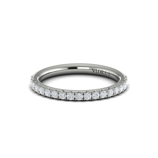 Matchign Band for Crown Set Diamond Solitaire Engagement Ring