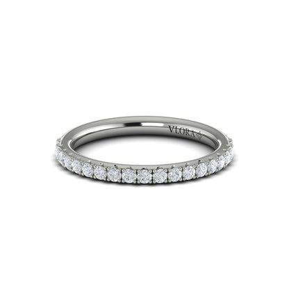 Matchign Band for Crown Set Diamond Solitaire Engagement Ring