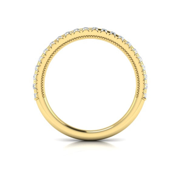 Matching Band for Classic French Pave Engagement Ring