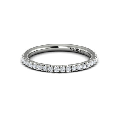 Matching Band for Timeless Euro Halo Round Engagement Ring