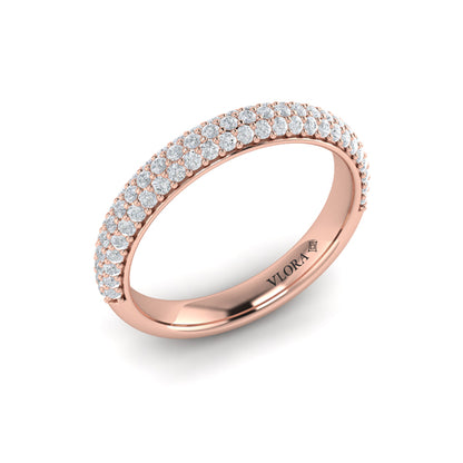 Bold Pavé Diamond Band