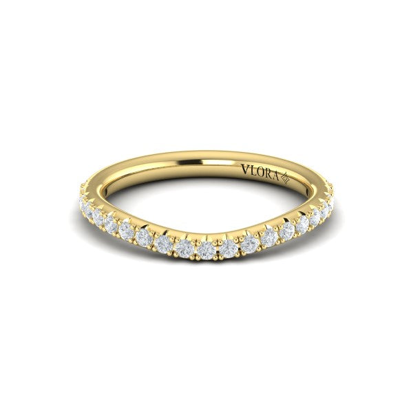 Matching Band for Euro Halo Round Engagement Ring