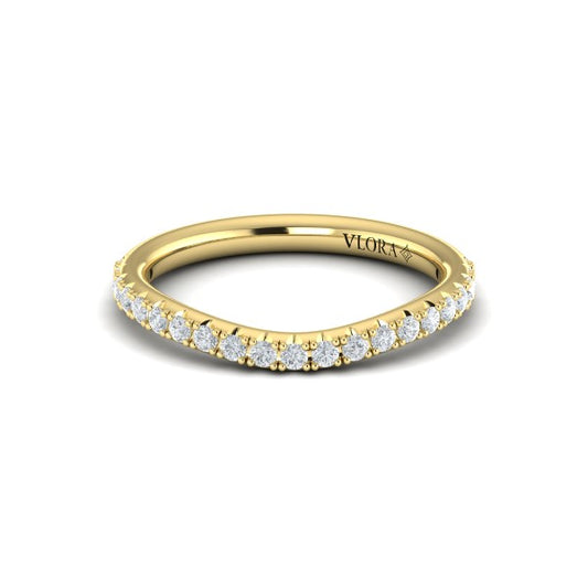 Matching Band for Euro Halo Round Engagement Ring