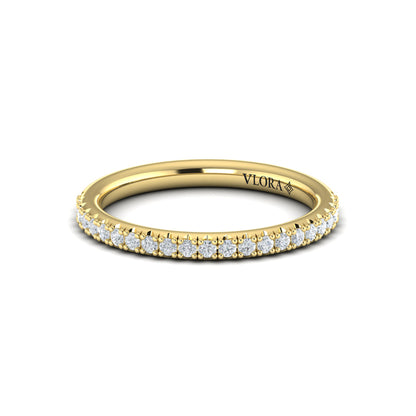 Matching Band for Poised Marquise Three-Stone Engagement Ring