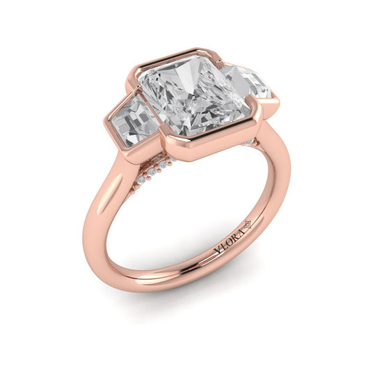 Architectural Elegance Engagement Ring