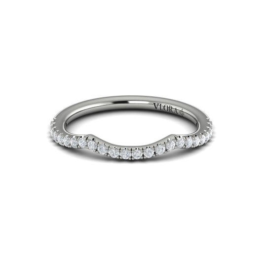 Matching Bands Wedding Band in Platinum by Vlora Bridal