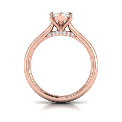 Marquise Solitaire Engagement Ring