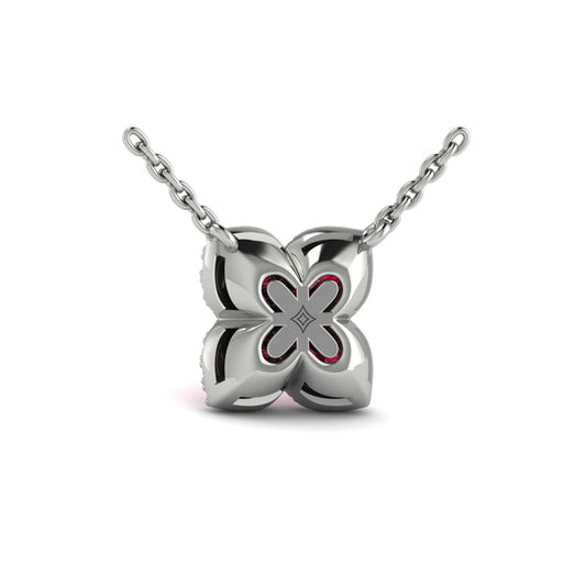 Petal Ruby Blossom Pendant