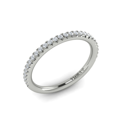 Matching Band for the Bezel Three-Stone Engagement Ring