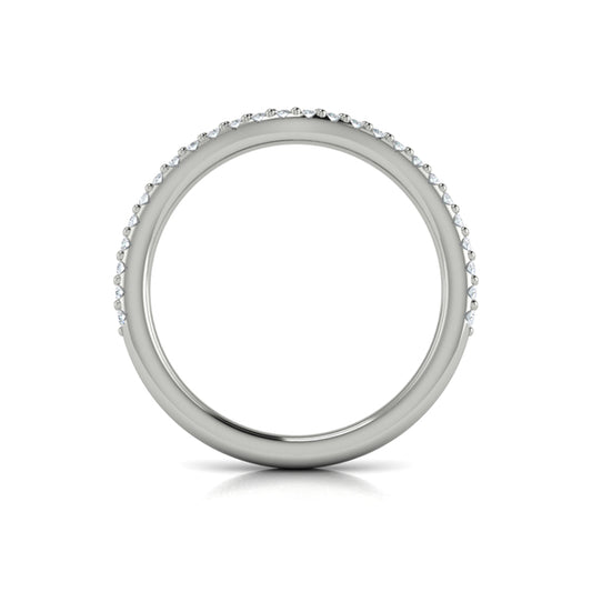 Matching Bands Wedding Band in Platinum by Vlora Bridal