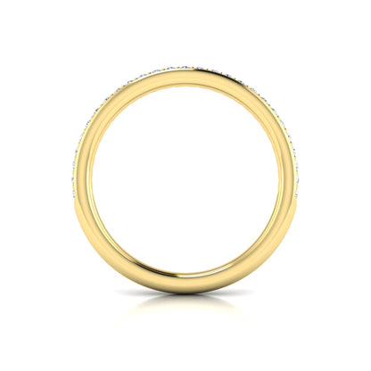 Channel Set Diamond Band