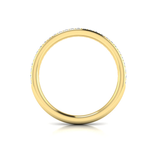 Channel Set Diamond Band