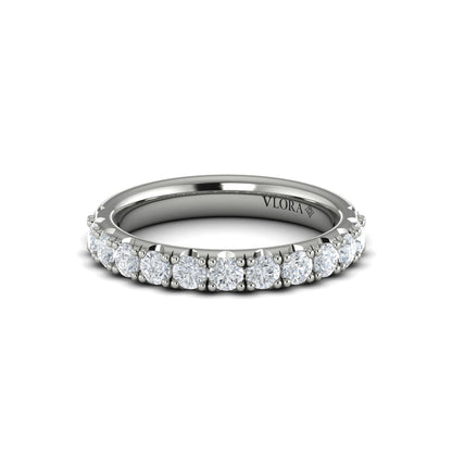 Matching Bands Wedding Band in Platinum by Vlora Bridal