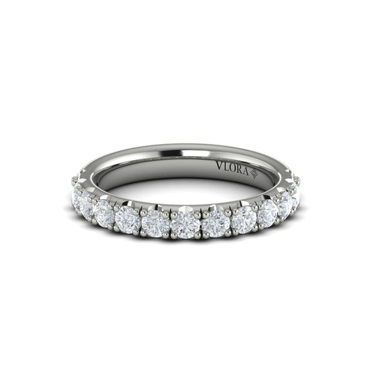 Matching Bands Wedding Band in Platinum by Vlora Bridal