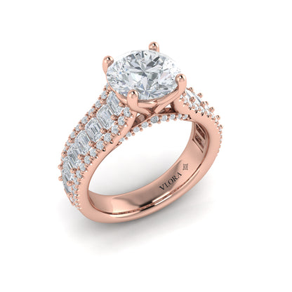 Opulence Oval Engagement Ring
