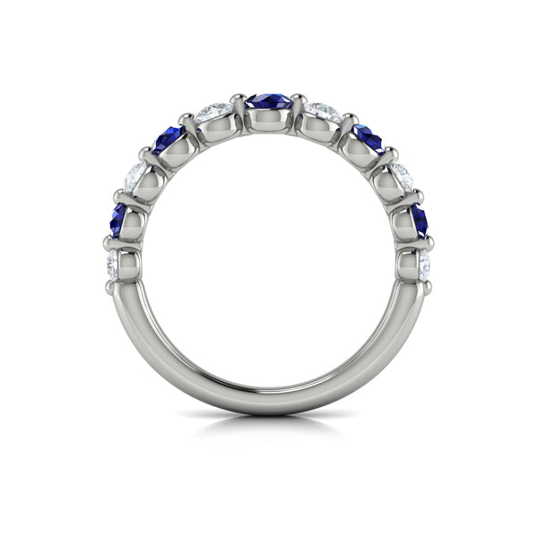 Diamond and Sapphire Ring