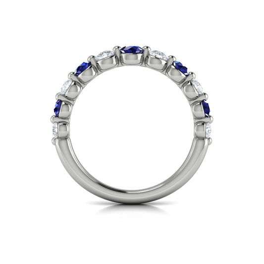 Diamond and Sapphire Ring
