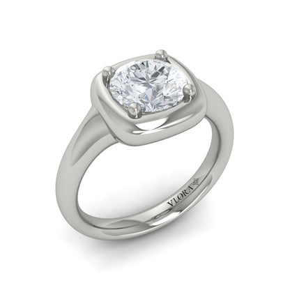 Bold Elegance Engagement Ring