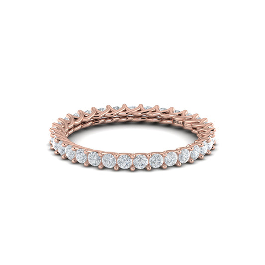 Delicately Woven Eternity Ring