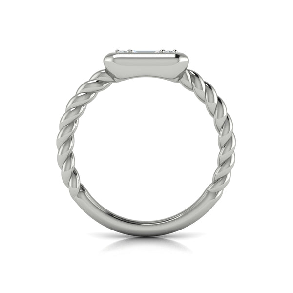 Multi Baguette and Round Diamond Ring