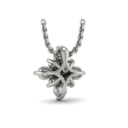 Diamond Pendant from ESTRELLA Collection in Platinum