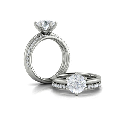 Elevated Brilliance Solitaire Engagement Ring