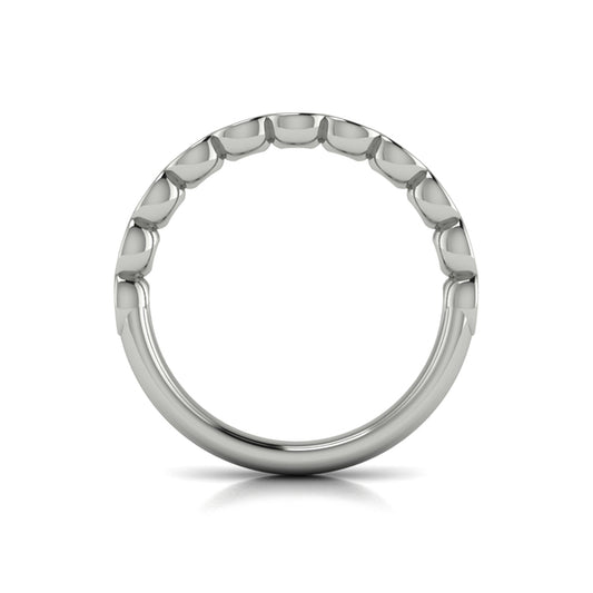 Matchign Band for Bezel Oval Diamond Band Engagement Ring