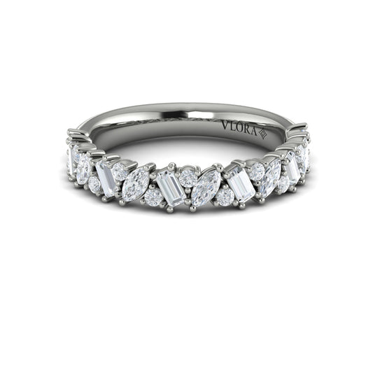 Marquise and Baguette Diamond Band