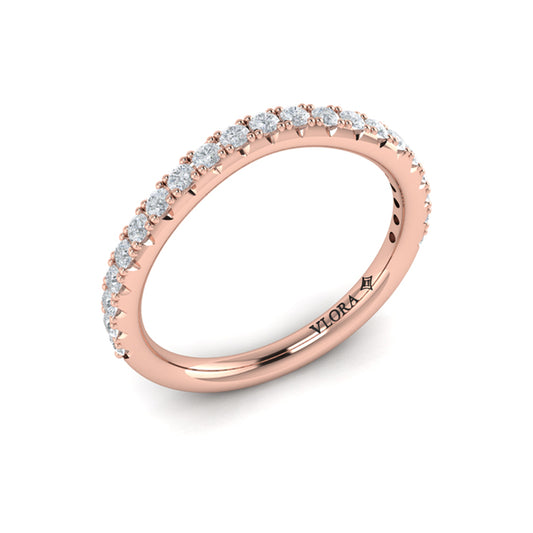 Matching Band for Timeless Halo Split Shank Oval Engagement Ring